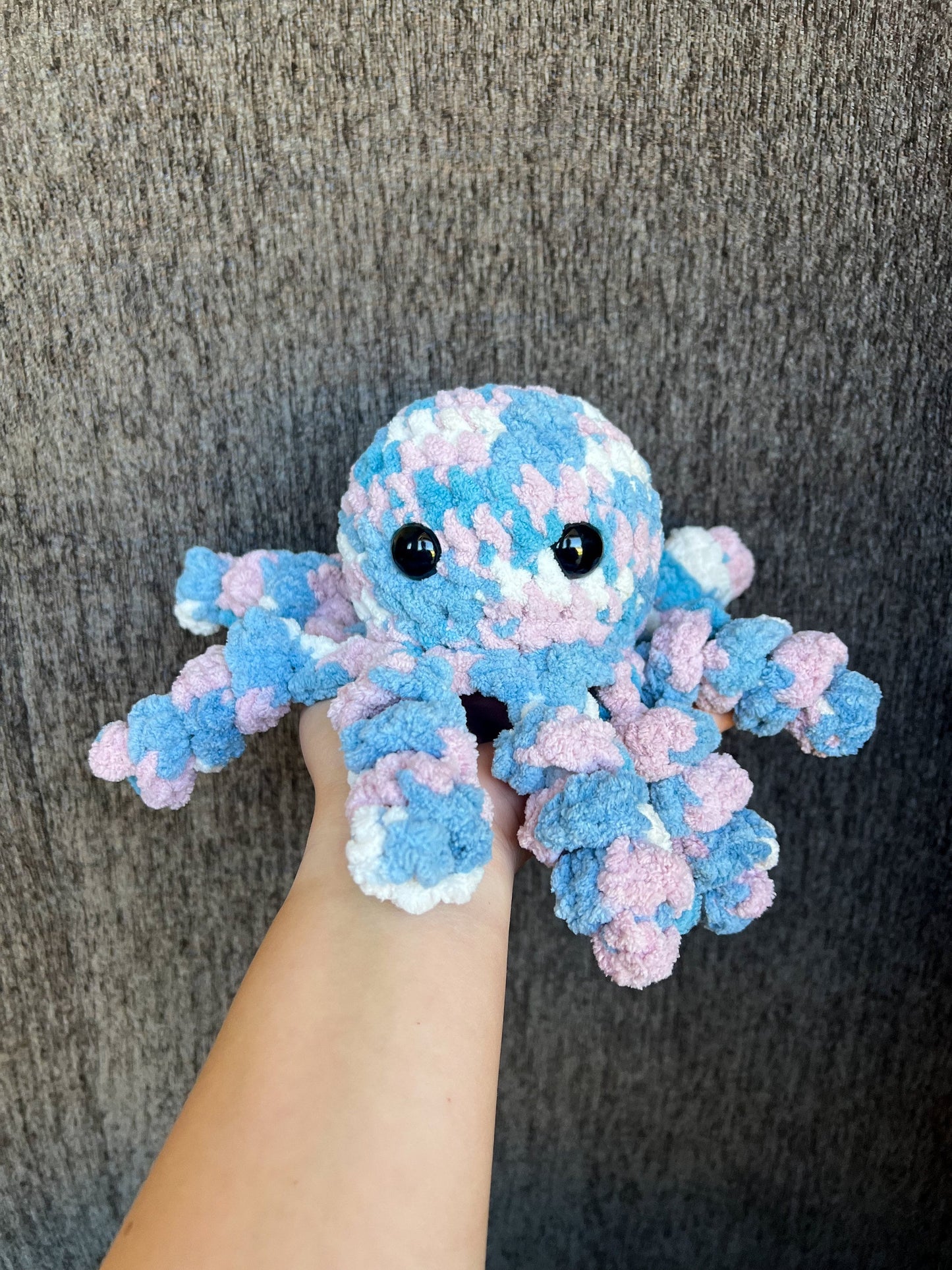 Handmade Crochet Octopus Plushie