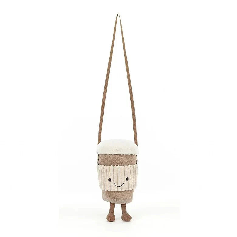 Jellycat Amuseable - Coffee - To - Go Bag plush toy – Auraplush™