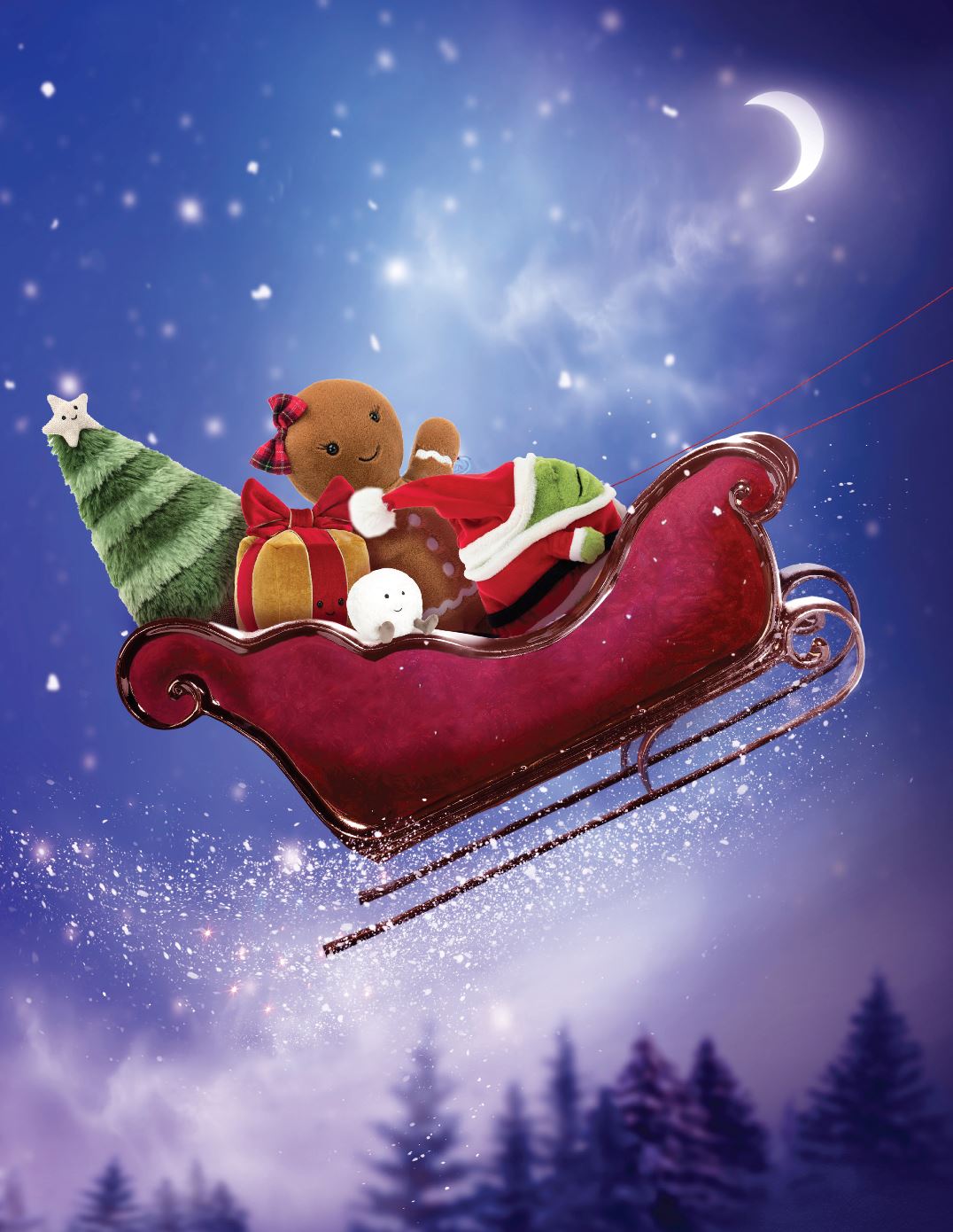 Jellycat Amuseable - Nordic Spruce Christmas Tree - Small plush toy – Auraplush™