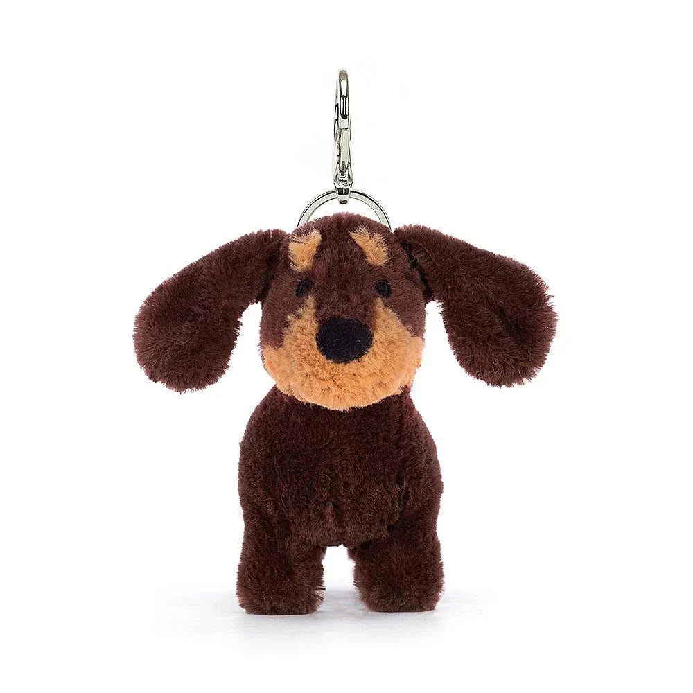 Jellycat Amuseable - Otto Sausage Dog Bag Charm plush toy – Auraplush™