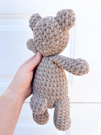Handmade Crochet Teddy Bear  Perfect for Cuddles