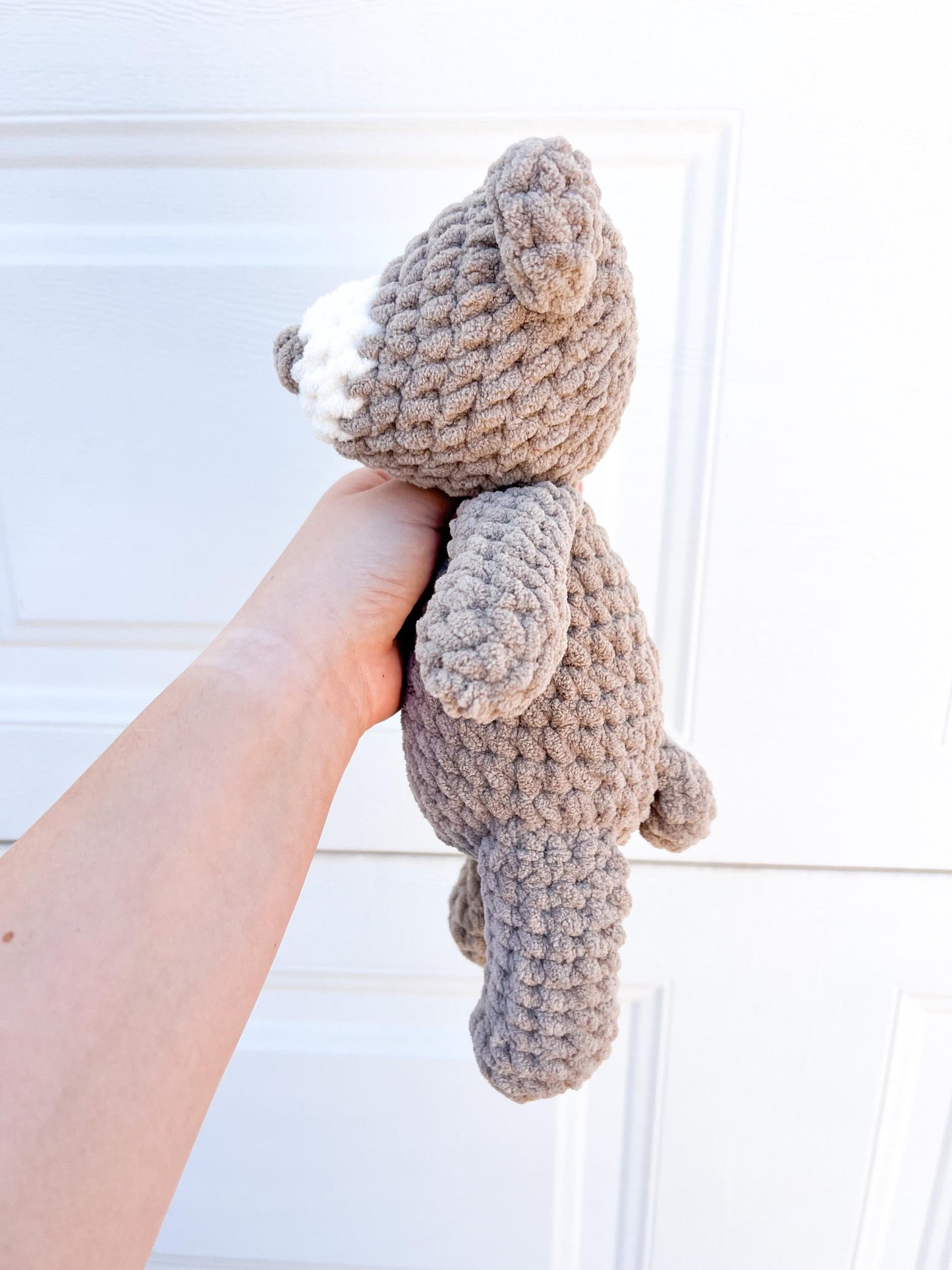 Handmade Crochet Teddy Bear  Perfect for Cuddles