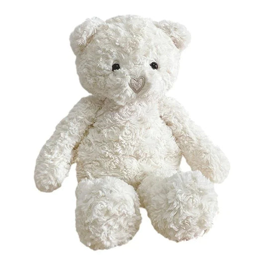Soft White Plush Bear  40cm