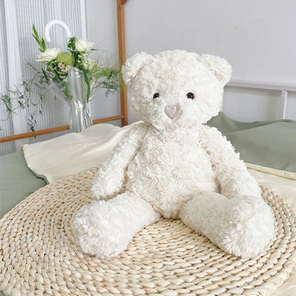 Soft White Plush Bear  40cm