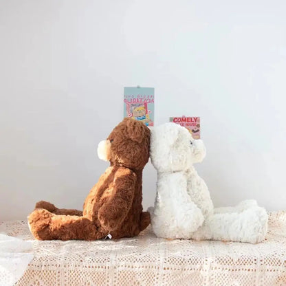 Soft White Plush Bear  40cm