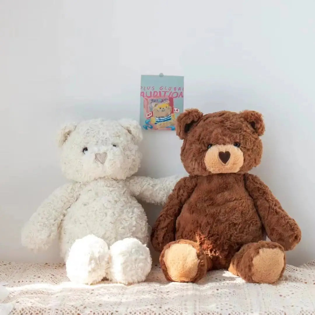 Soft White Plush Bear  40cm