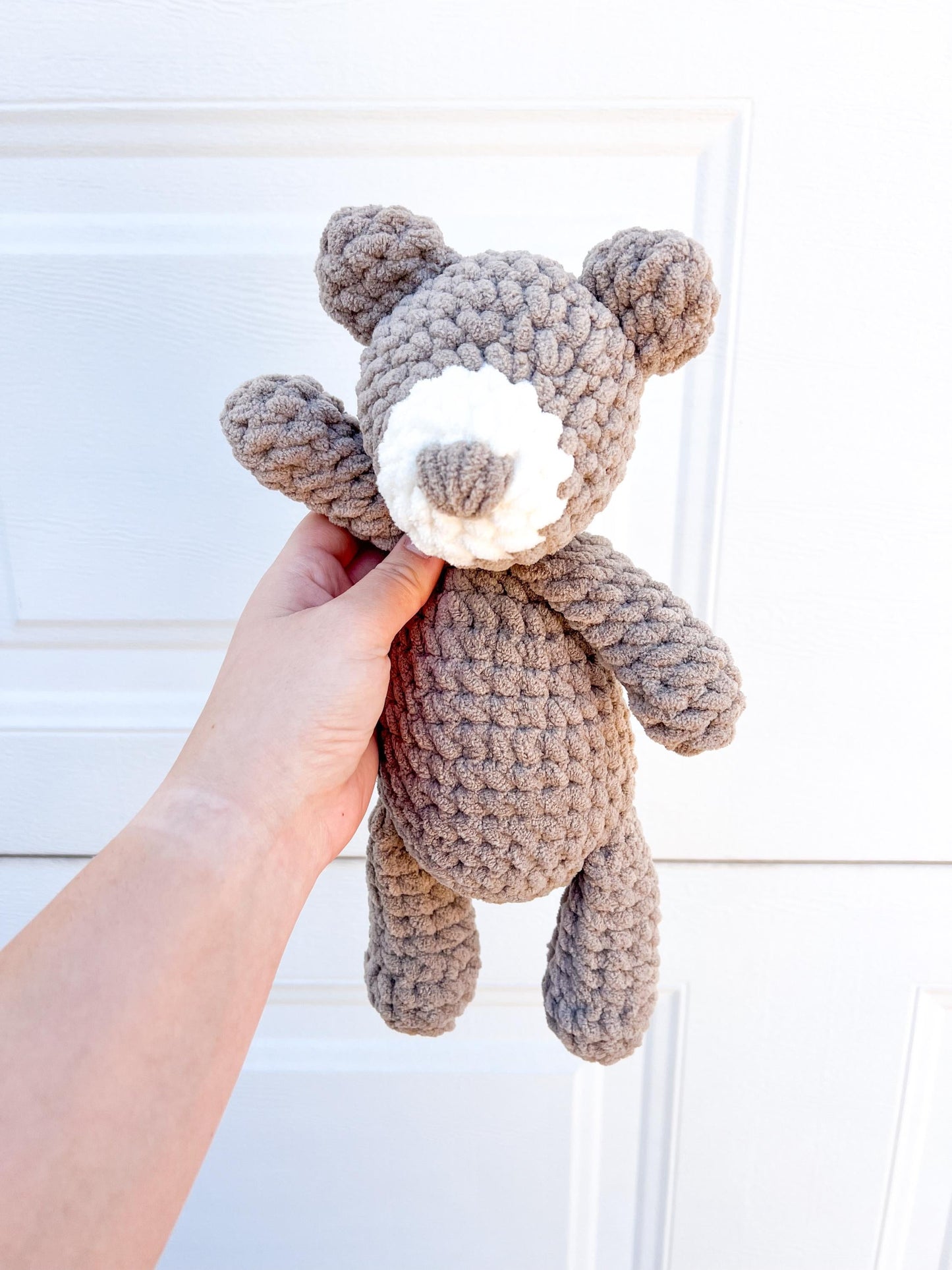 Handmade Crochet Teddy Bear  Perfect for Cuddles