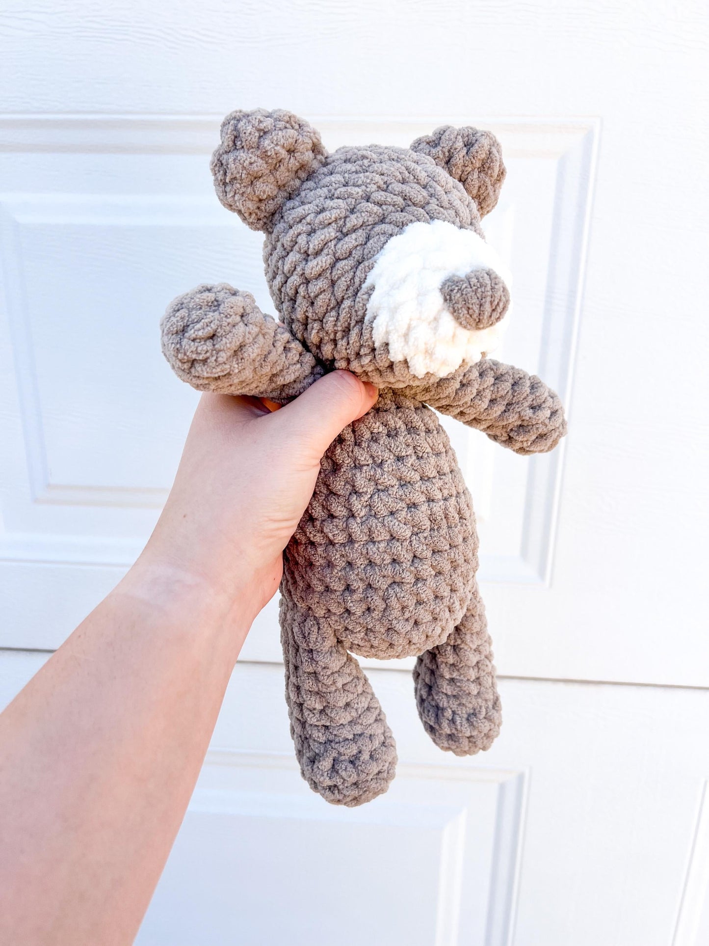 Handmade Crochet Teddy Bear  Perfect for Cuddles