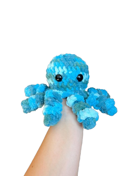 Handmade Crochet Octopus Plushie