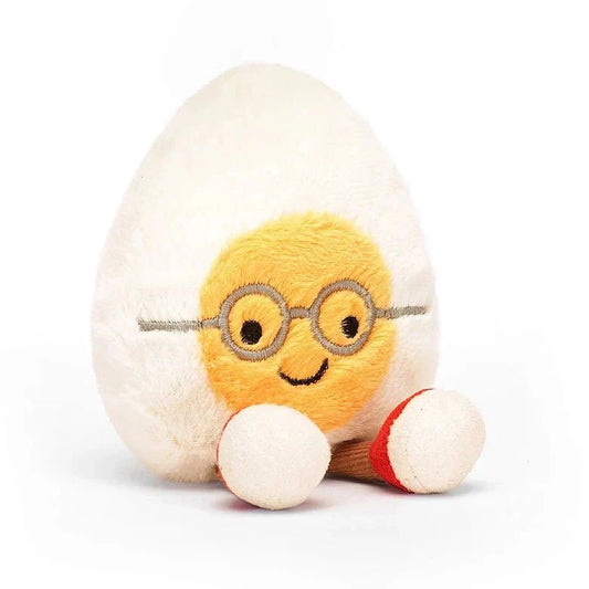 Jellycat Amuseable - Boiled Egg Geek plush toy – Auraplush™