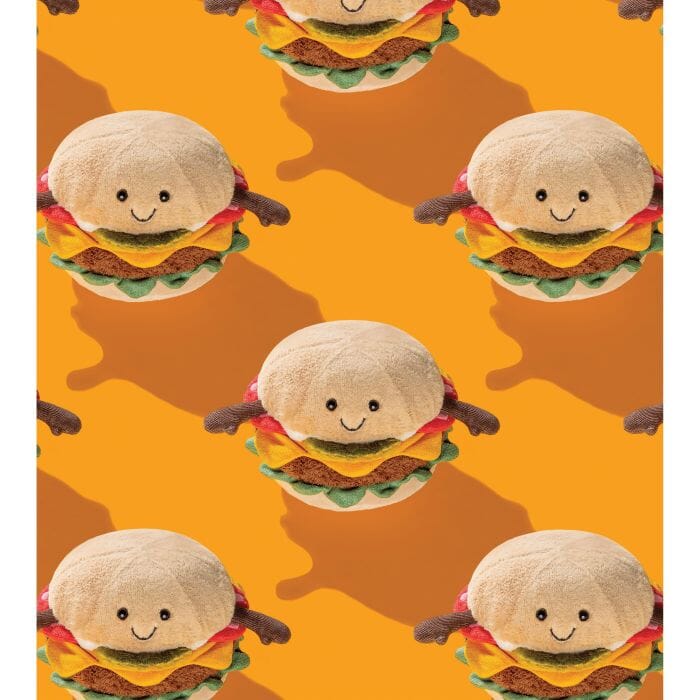 Jellycat Amuseable - Burger plush toy – Auraplush™
