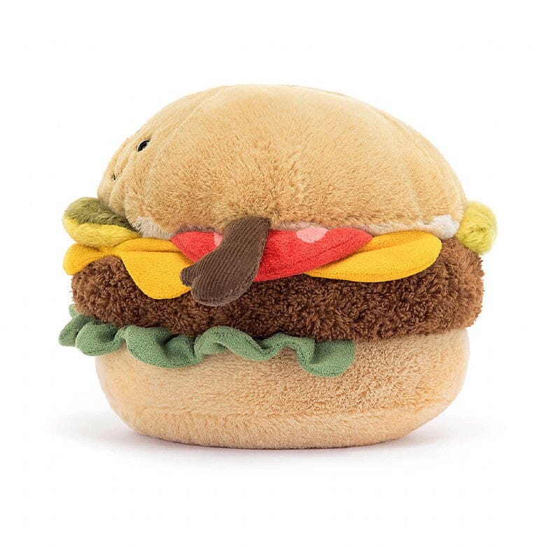 Jellycat Amuseable - Burger plush toy – Auraplush™