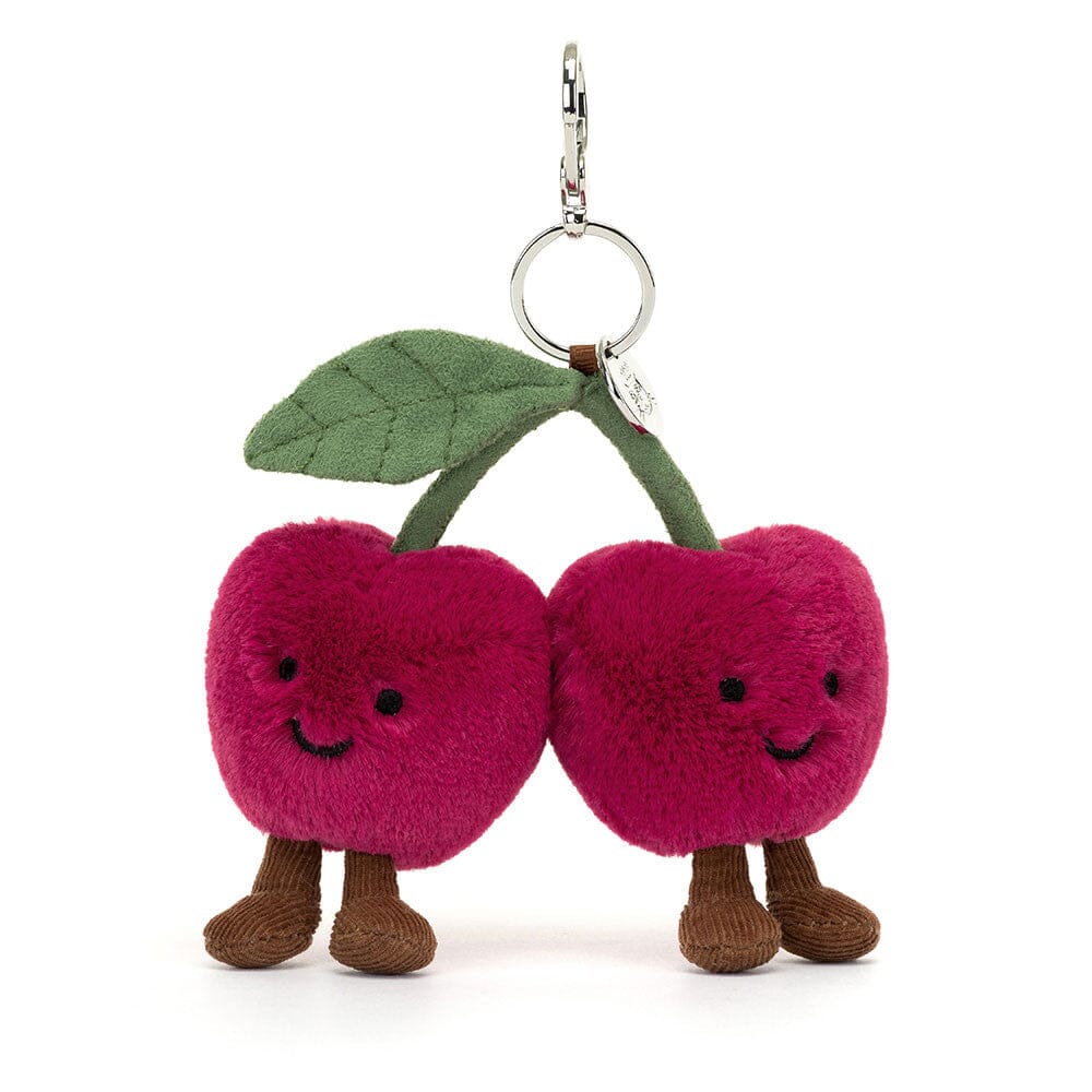 Jellycat Amuseable - Cherries Bag Charm plush toy – Auraplush™