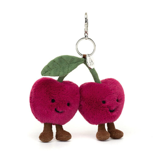 Jellycat Amuseable - Cherries Bag Charm plush toy – Auraplush™