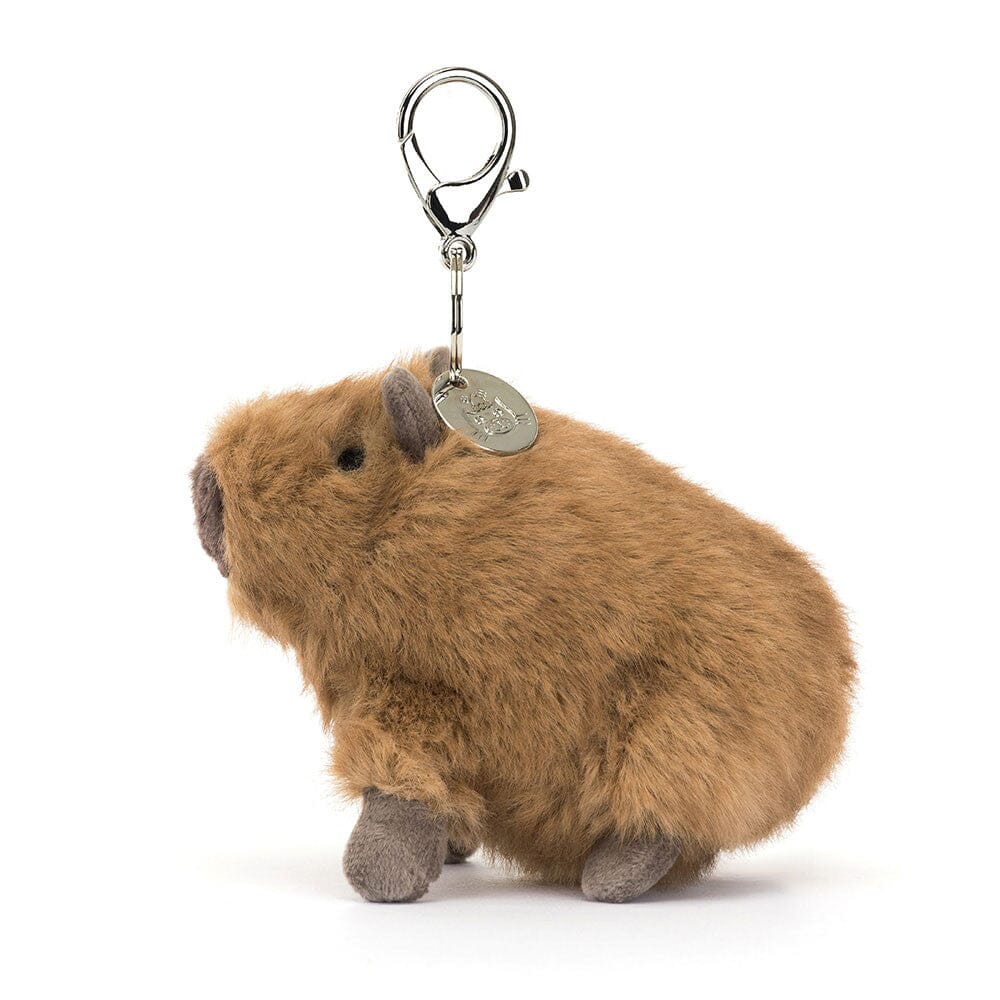 Jellycat Amuseable - Clyde Capybara Bag Charm plush toy – Auraplush™