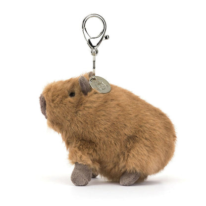 Jellycat Amuseable - Clyde Capybara Bag Charm plush toy – Auraplush™