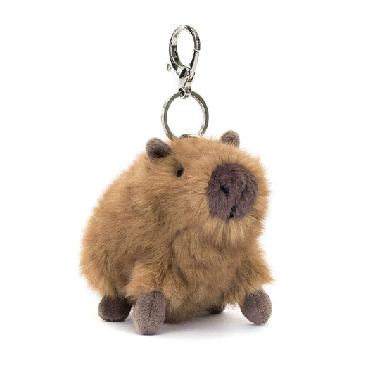 Jellycat Amuseable - Clyde Capybara Bag Charm plush toy – Auraplush™
