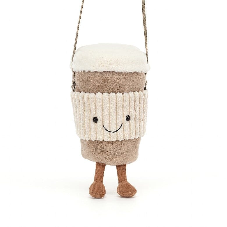 Jellycat Amuseable - Coffee - To - Go Bag plush toy – Auraplush™