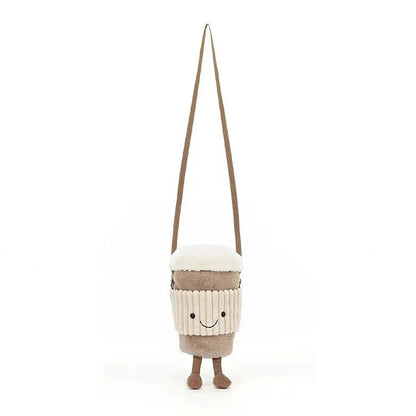 Jellycat Amuseable - Coffee - To - Go Bag plush toy – Auraplush™