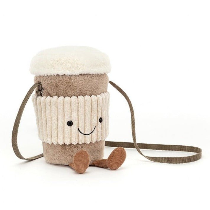 Jellycat Amuseable - Coffee - To - Go Bag plush toy – Auraplush™