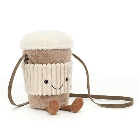 Jellycat Amuseable - Coffee - To - Go Bag plush toy – Auraplush™