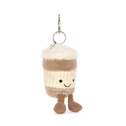 Jellycat Amuseable - Coffee - To - Go Bag Charm plush toy – Auraplush™