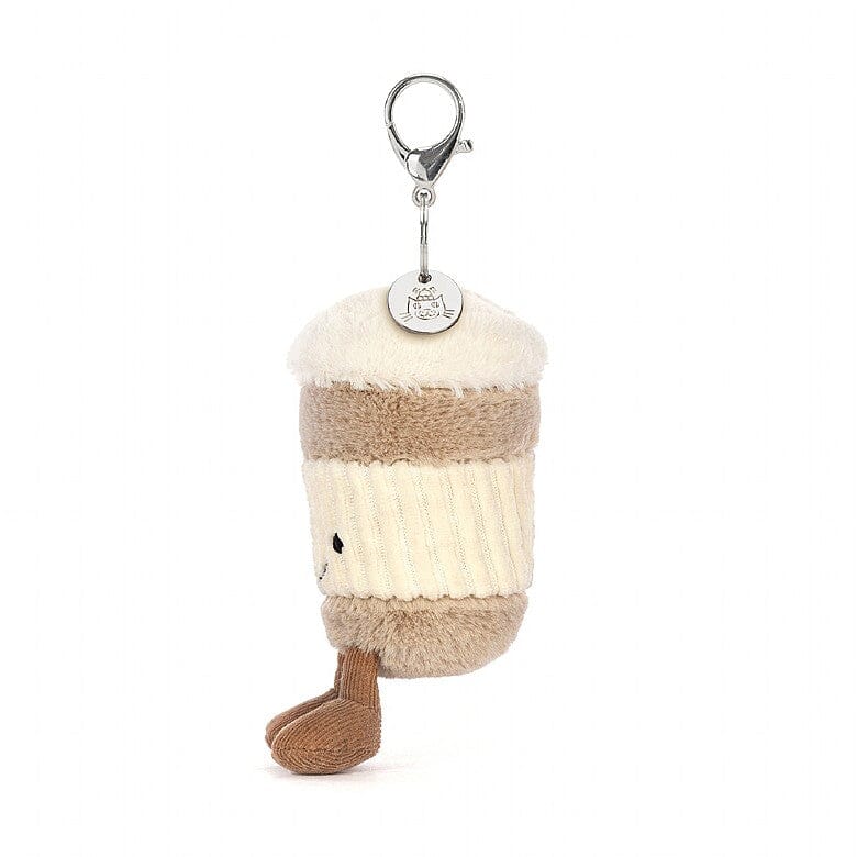 Jellycat Amuseable - Coffee - To - Go Bag Charm plush toy – Auraplush™