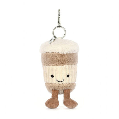 Jellycat Amuseable - Coffee - To - Go Bag Charm plush toy – Auraplush™