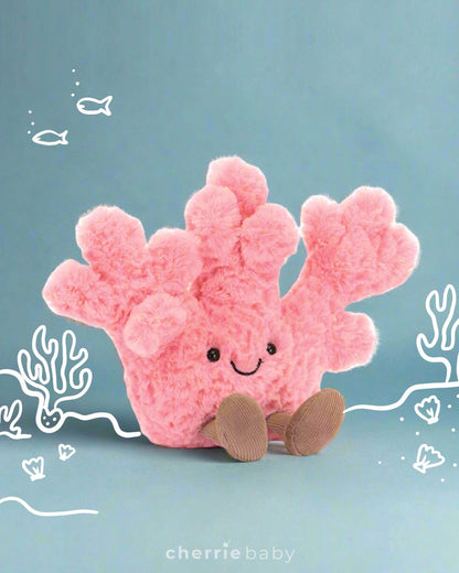 Jellycat Amuseable - Coral plush toy – Auraplush™