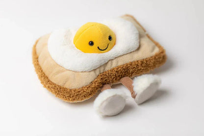 Jellycat Amuseable - Egglantine Egg on Toast plush toy – Auraplush™