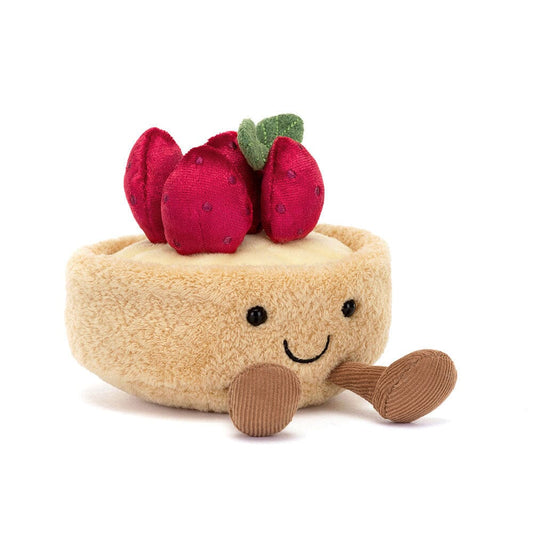 Jellycat Amuseable - Fleurette Tarte Aux Fraises plush toy – Auraplush™