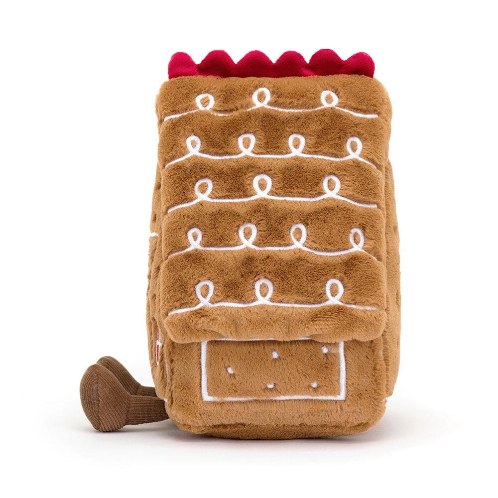 Jellycat Amuseable - Gingerbread House plush toy – Auraplush™