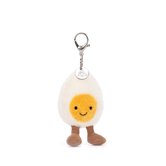 Jellycat Amuseable - Happy Boiled Egg Bag Charm plush toy – Auraplush™