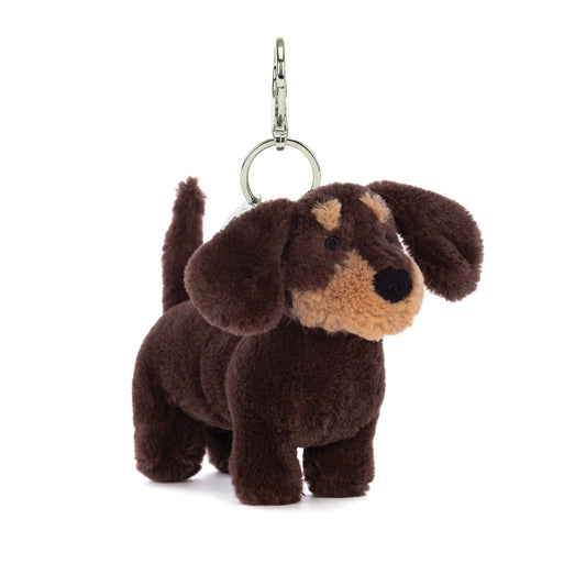 Jellycat Amuseable - Otto Sausage Dog Bag Charm plush toy – Auraplush™