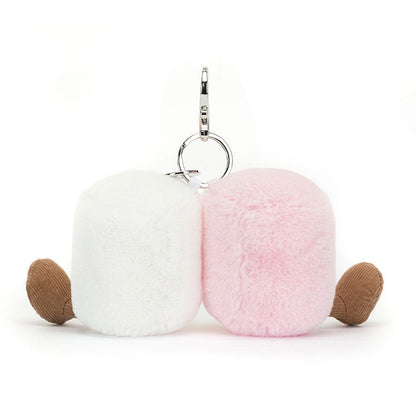 Jellycat Amuseable - Pair of Marshmallows Bag Charm plush toy – Auraplush™