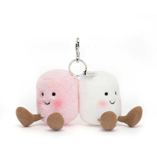 Jellycat Amuseable - Pair of Marshmallows Bag Charm plush toy – Auraplush™