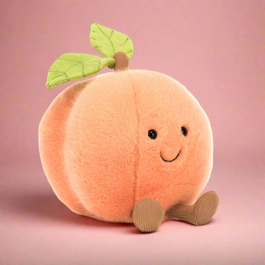 Jellycat Amuseable - Peach plush toy – Auraplush™