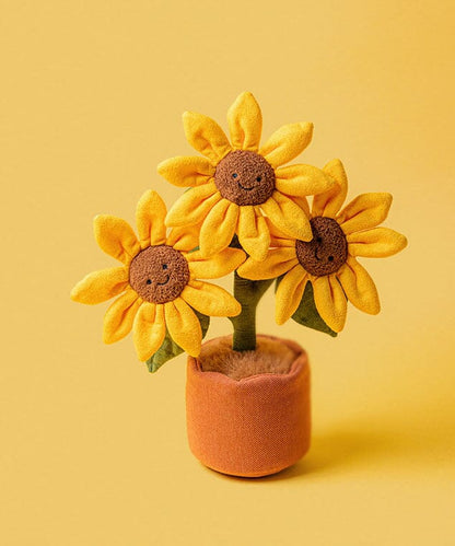Jellycat Amuseable - Potted Sunflower plush toy – Auraplush™