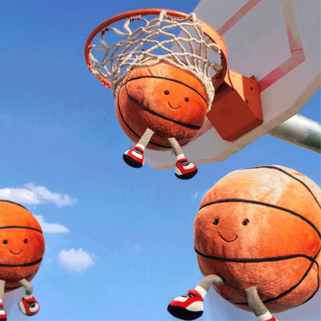 Jellycat Amuseable Sports - Basketball plush toy – Auraplush™