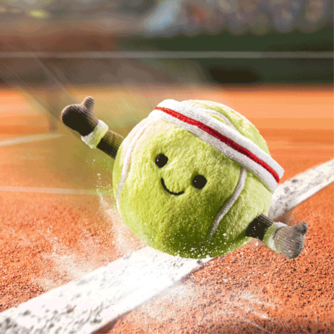 Jellycat Amuseable Sports - Tennis Ball plush toy – Auraplush™