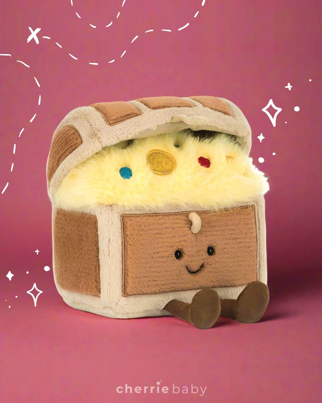 Jellycat Amuseable - Treasure Chest plush toy – Auraplush™