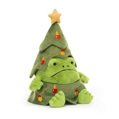 Jellycat - Christmas Tree Ricky Rain Frog plush toy – Auraplush™