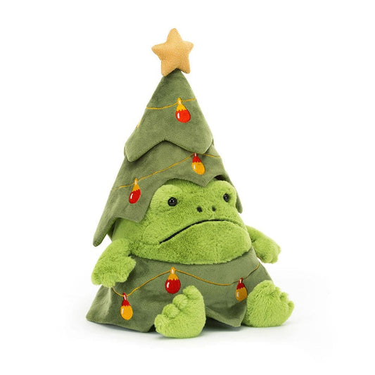 Jellycat - Christmas Tree Ricky Rain Frog plush toy – Auraplush™