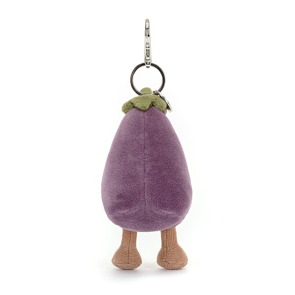 Jellycat - Vivacious Aubergine Bag Charm plush toy – Auraplush™