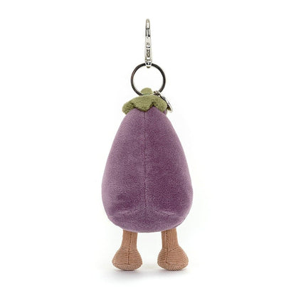 Jellycat - Vivacious Aubergine Bag Charm plush toy – Auraplush™
