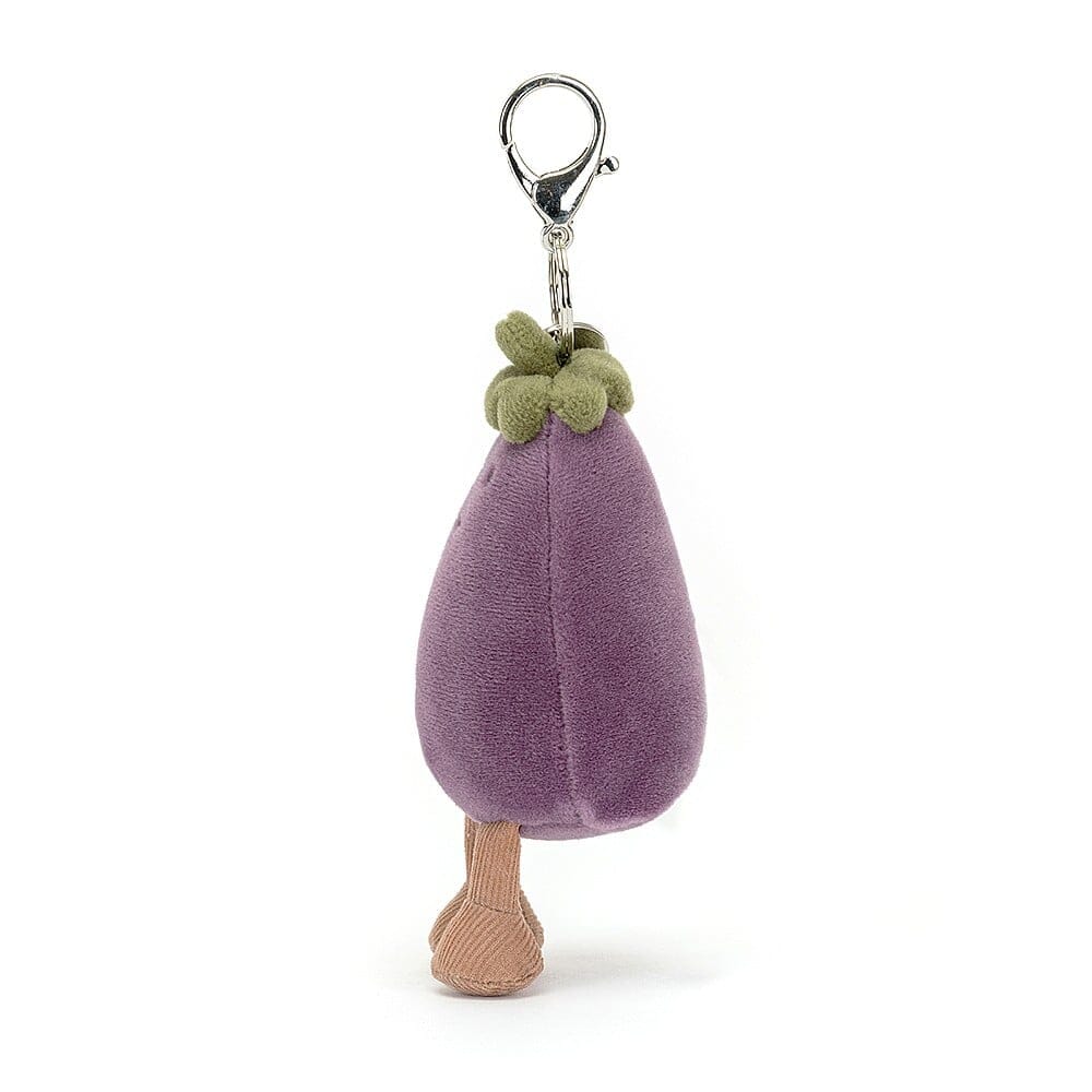 Jellycat - Vivacious Aubergine Bag Charm plush toy – Auraplush™