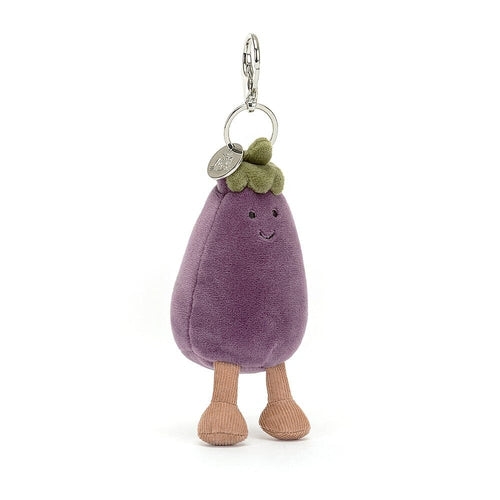 Jellycat - Vivacious Aubergine Bag Charm plush toy – Auraplush™