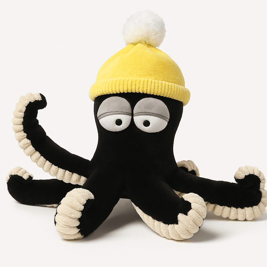 Ozzi the Sleepy Octopus™ – Soft Plush Toy with Hat - 50 cm | Auraplush™ plush toy – Auraplush™